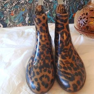 JCrew rain boots SZ 8